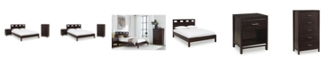 Furniture Nevis Riva Bedroom 3-Pc. Set (California King Bed, Chest & Night Stand)